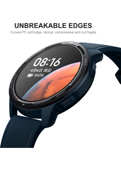 Enkay Hat Prınce 2 Adet/takım Tam Kapsama 3D Kavisli Yumuşak Pc Kenar + Çizilmez Kabarcıksız Hd Pmma Koruyucu Film Xiaomi Watch Color 2 Için (Yurt Dışından) fırsatları