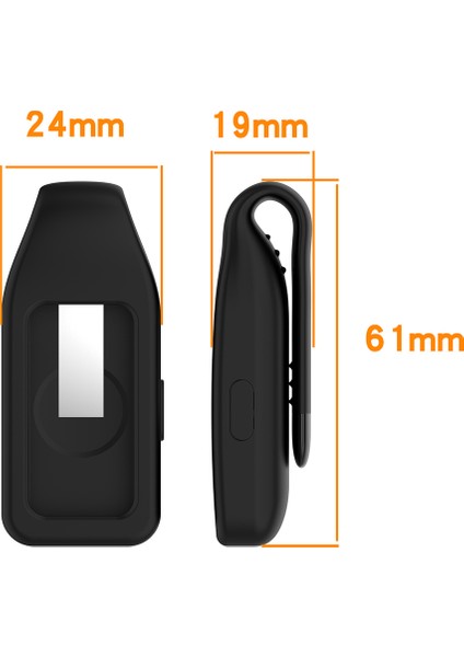 Xiaomi Akıllı Bileklik 10/9/8 Klipsli Toka Yedek Kılıf Akıllı Saat Silikon Kapak Saklama Tutucu - Gece Mavisi (Yurt Dışından) modelleri