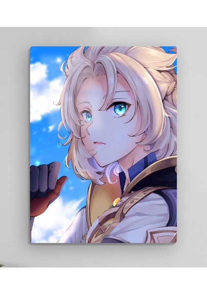 Albedo - Genshin Impact Metal Tablo Model 2 fiyatları