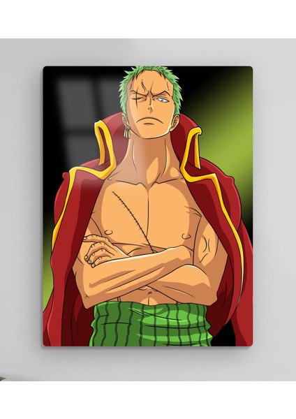 One Piece - Roronoa Zoro Metal Tablo Model 2 fiyatları