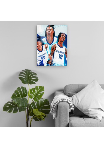 Ja Morant - Nba Metal Tablo Model 2