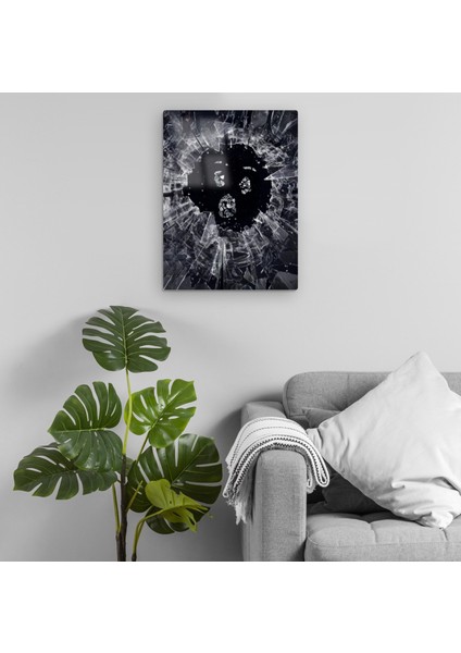 Black Mirror Metal Tablo Model 3