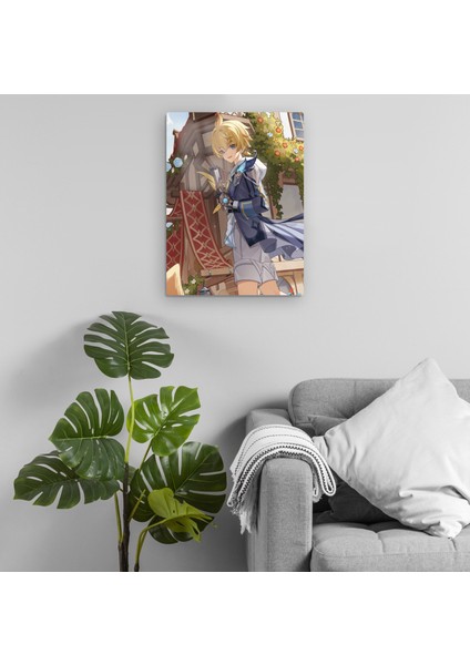 Mika - Genshin Impact Metal Tablo Model 1