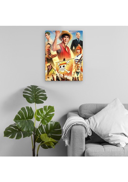 One Piece Dizi Metal Tablo Model 3