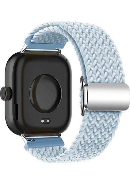 Xiaomi Akıllı Bileklik 8 Pro/redmi Watch 4 Döngülü Kayış Manyetik Tokalı Dokuma Saat Kayışı - Sis Mavisi (Yurt Dışından)