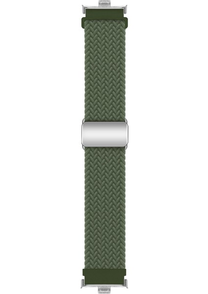 Xiaomi Akıllı Bileklik 8 Pro/redmi Watch 4 Döngülü Kayış Manyetik Tokalı Dokuma Saat Kayışı - Koyu Zeytin Yeşili (Yurt Dışından) fırsatları
