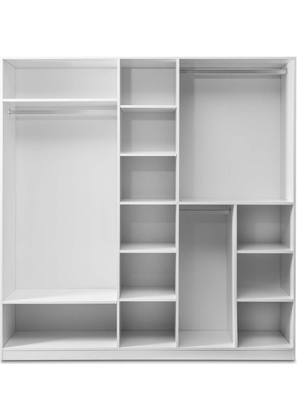 Sardes 5 Kapaklı Gardırop Beyaz fırsatları