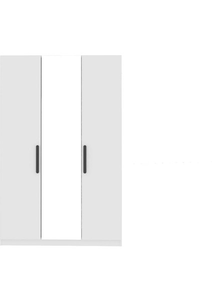 Sardes 3 Kapaklı Gardırop Beyaz fiyatları