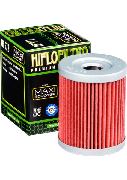 Hiflo HF972 1999-2006 Suzuki Burgman An 400 Uyumlu Yağ Filtresi fiyatları