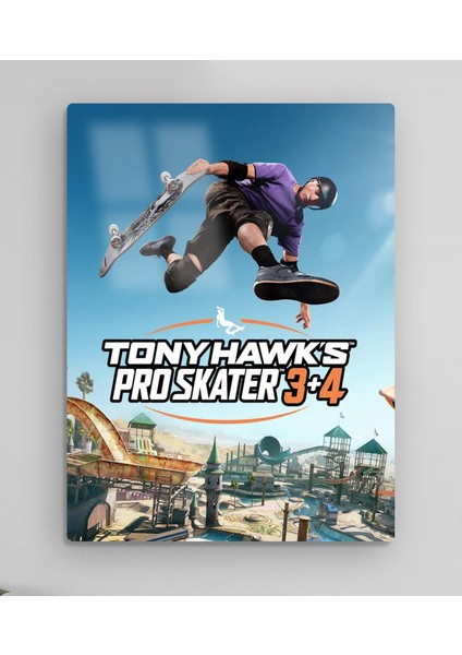 Tony Hawk’s Pro Skater 3+4 Metal Tablo Model 1 fiyatları