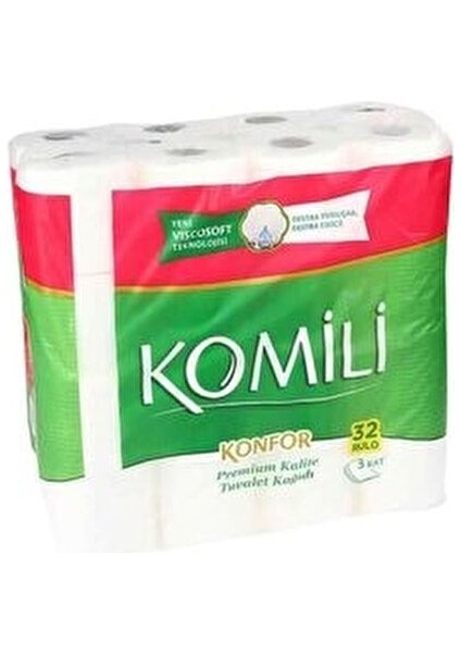 Premium Kalite Tuvalet Kağıdı 32 Rulo 3 Katlı Ekstra Yumuşak ve Dayanıklı fiyatları