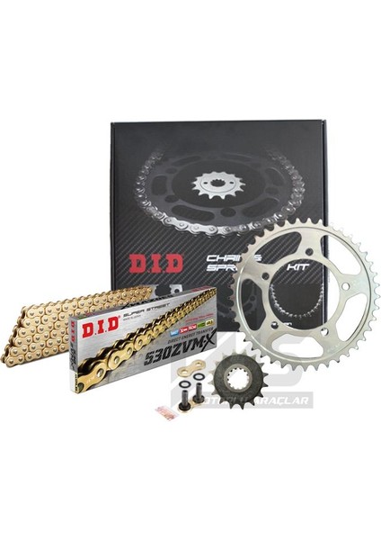 Zvm-X-Sunstar 1997-2004 Suzuki Marauder 800 Uyumlu Zincir Dişli Set Gold (Sarı) Renk fiyatları