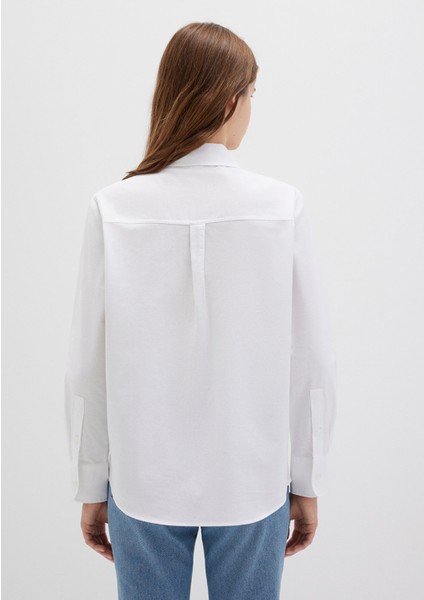 Beyaz Gömlek 1211196-70057 fırsatları