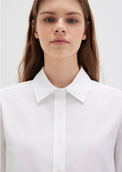 Beyaz Gömlek 1211196-70057 indirimleri