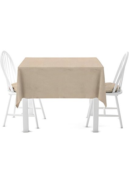 Fırfırlı Dökümlü Pamuk-Keten Dikdörtgen Masa Örtüsü – Doğal ve Şık Dokunuş modelleri