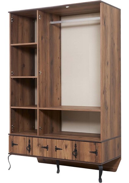 Truva 3 Kapaklı 2 Çekmeceli Aynalı Gardırop fiyatları