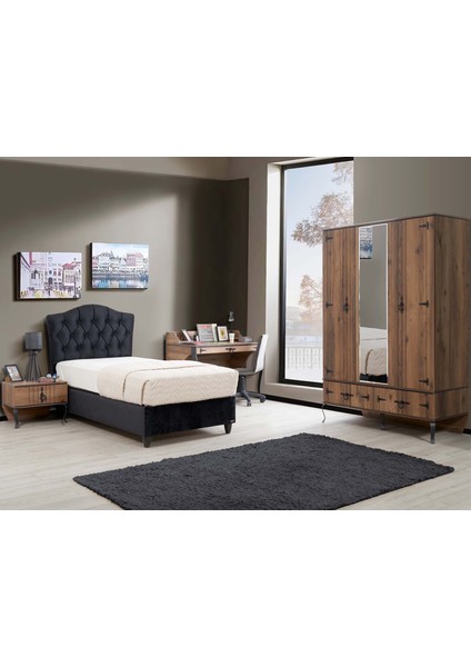 Truva 3 Kapaklı 2 Çekmeceli Aynalı Gardırop modelleri