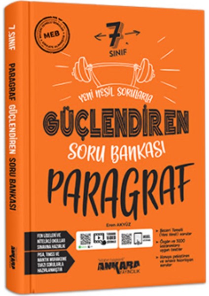 7.sınıf Güçlendiren Paragraf Soru Bankası (Güncel Marif Model) fiyatları