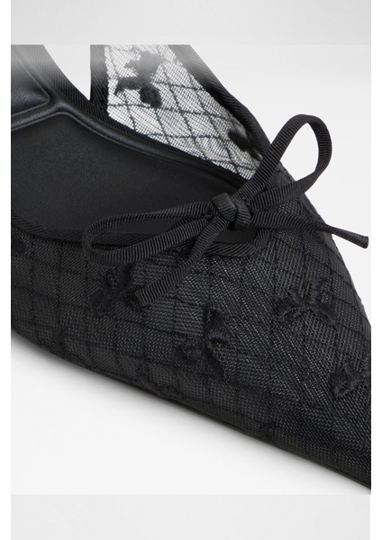 Azaro Ayakkabı Orta Boy Topuklu - Siyah