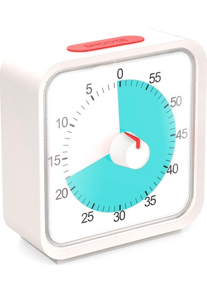 Mutfak Için Pomodoro Zamanlayıcı, Zaman Yönetimi Çalışması Sınıf Zamanlayıcı, Sessiz Operasyonlu 60 Dakikalık Görsel Zamanlayıcı -C (Yurt Dışından)