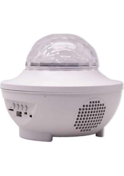 Çok Renkli Projektör Lamba Disko Topu Gece Lambası Kablosuz - MCT5090-5243