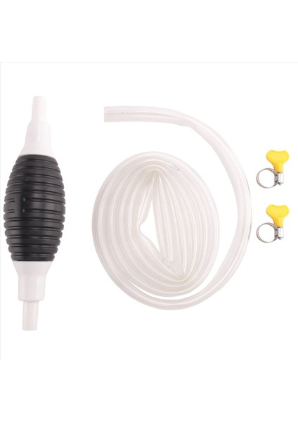 2m Yüksek Akışlı Sifon El Pompası Taşınabilir Manuel Araç Yakıt Transfer Pompası (Yurt Dışından)