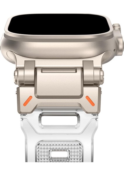 Apple Watch 11 10 46MM 9 8 7 6 Se Ultra Uyumlu 49-46-45-44-42MM Metal Pimli Tokalı Premium Silikon Kordon – Dayanıklı Spor Rubber Kayış modelleri