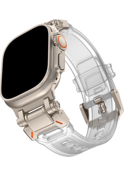 Apple Watch 11 10 46MM 9 8 7 6 Se Ultra Uyumlu 49-46-45-44-42MM Metal Pimli Tokalı Premium Silikon Kordon – Dayanıklı Spor Rubber Kayış indirimleri