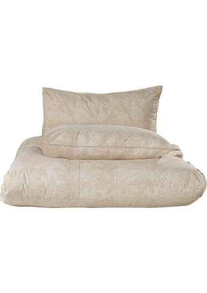 Brode Daisy Çift Kişilik %100 Pamuk Nevresim Seti Bej fiyatları