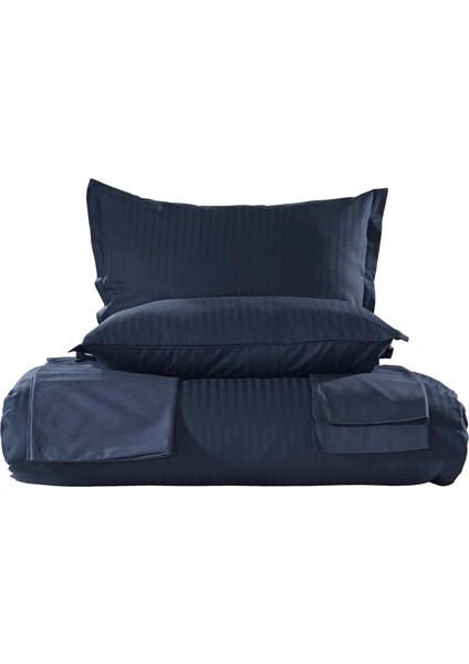 Jakarlı Nevresim Takımı Mario Çift Kişilik Lacivert fiyatları