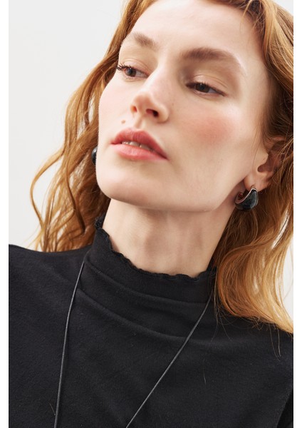 Balıkçı Yaka Bluz Siyah modelleri