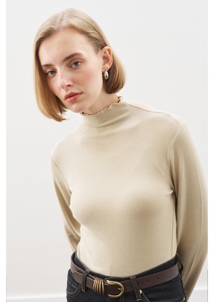 Balıkçı Yaka Bluz Taş modelleri