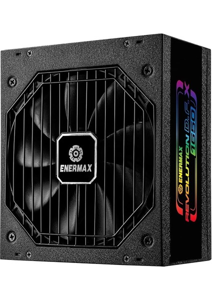 Revolution D.f. x Argb Atx3.0 Pcı-E 5.0 Compact Gaming&streaming Pc Power Supply 1650W 80PLUS Gold (Tam Modüler, 2x 12VHPWR, Yarı Fansız), ERT1650EWT, Siyah