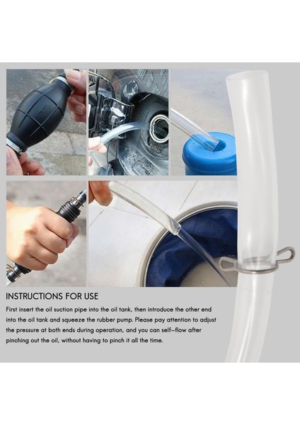 Kullanışlı Yakıt Sıvı Transfer Pompası Manuel El Pompası (Yurt Dışından) fırsatları