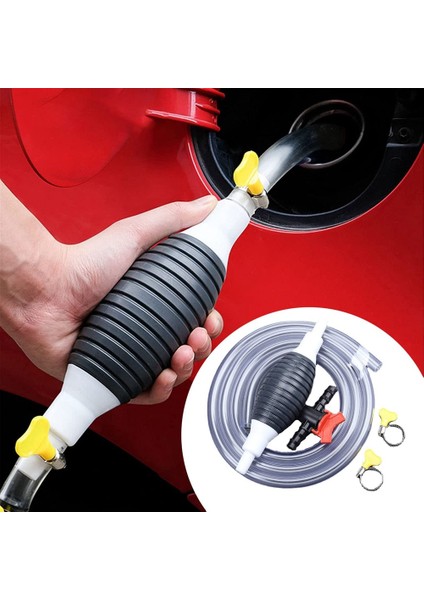 Çok Işlevli Sıvı Emme Pompası, Manuel Yakıt Transfer Pompası (1 Metre) (Yurt Dışından) fiyatları