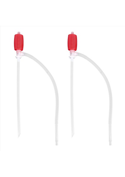 2 Adet Evrensel Yakıt Transfer Sifon Pompası - Büyük Sıkma Sifonu (Yurt Dışından)