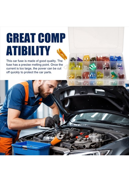 KUTU/300 Adet Araba Mini Sigorta Kiti 2A 3A 5A 7.5A 10A Klipsli Sigorta (Yurt Dışından) indirimleri