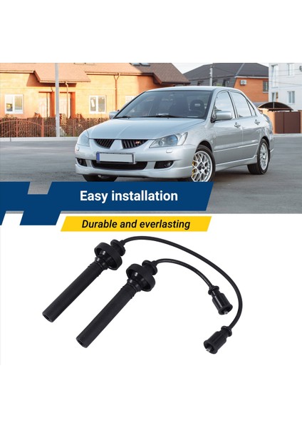 Mitsubishi Lancer 1.6l Için 2 Adet Buji Ateşleme Kablosu Seti (Yurt Dışından) indirimleri