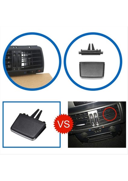 4 Adet Bmw X5/x6 Hava Menfezi Çıkışı Klipsi, Bmw X5 E70 2006-2012 (Yurt Dışından) fırsatları