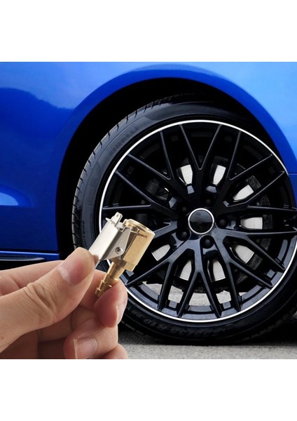 4 Adet 6 mm Otomatik Mandren Klipsi Lastik Şişirme Valfi Bağlantısı Pirinç Gövde Lastiği (Yurt Dışından) fiyatları