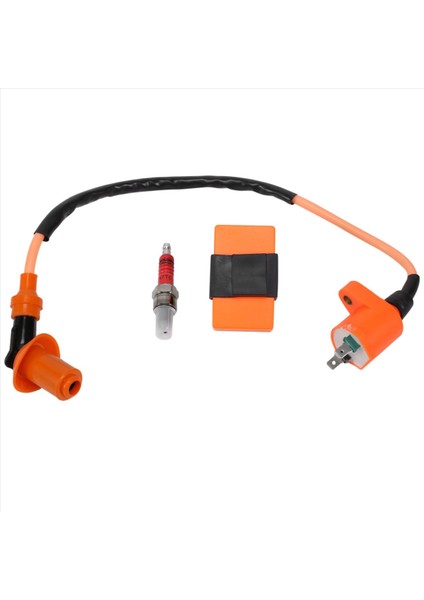 Gy6 4 Zamanlı Moped Için Motosiklet Yarış Ateşleme Bobini Bujisi Cdı (Yurt Dışından) fiyatları