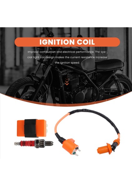 Gy6 4 Zamanlı Moped Için Motosiklet Yarış Ateşleme Bobini Bujisi Cdı (Yurt Dışından) indirimleri