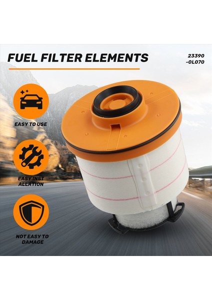 Toyota Hılux Revo M70M80 2015 2016 Yakıt Filtresi 23390 0L070 (Yurt Dışından) fırsatları