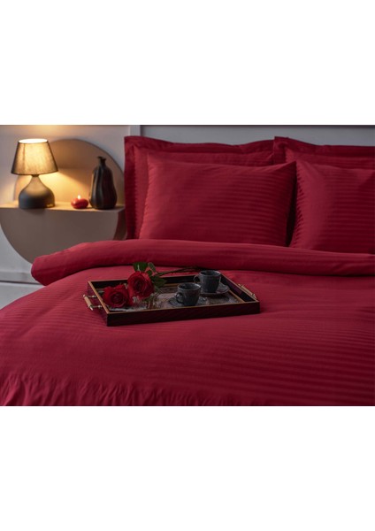 Redlove Pamuk Saten Çift Nevresim Kırmızı fiyatları