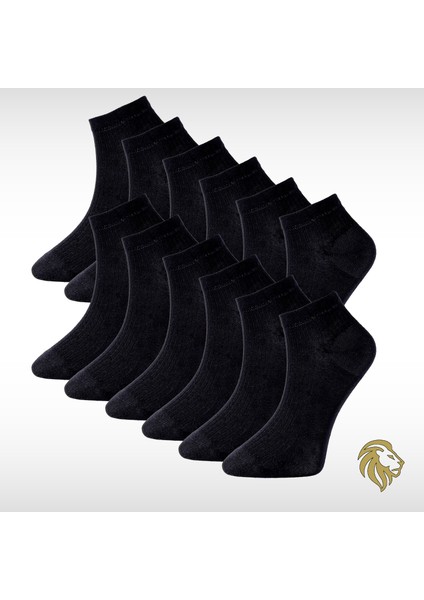 Erkek 12'li Bambu Patik Çorap Plus Dikişsiz Premium Paket K9900ADNS