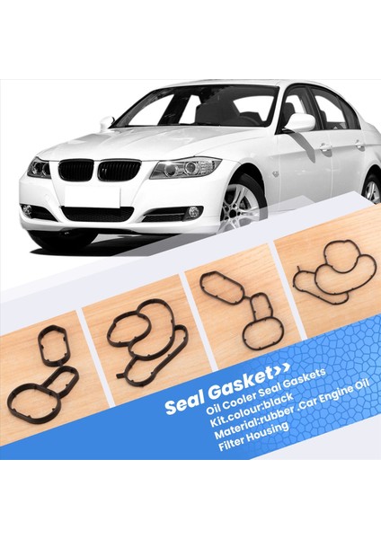 Bmw E46 E60N E81 E82 Için Yağ Filtresi Muhafaza Contası 11427508970 (Yurt Dışından) indirimleri