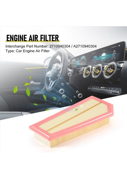 Mercedes Benz W204 S204 C204 A204 SLK250 12-15 Için Motor Hava Filtresi (Yurt Dışından) fırsatları