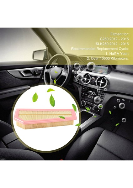 Mercedes Benz W204 S204 C204 A204 SLK250 12-15 Için Motor Hava Filtresi (Yurt Dışından) indirimleri