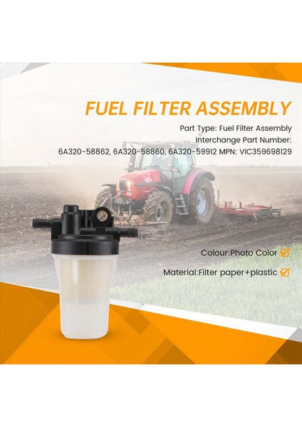 Kubota Yakıt Filtresi Tertibatı B2320 B2410 L2800 L3400 LX2610HSD Için (Yurt Dışından) fırsatları