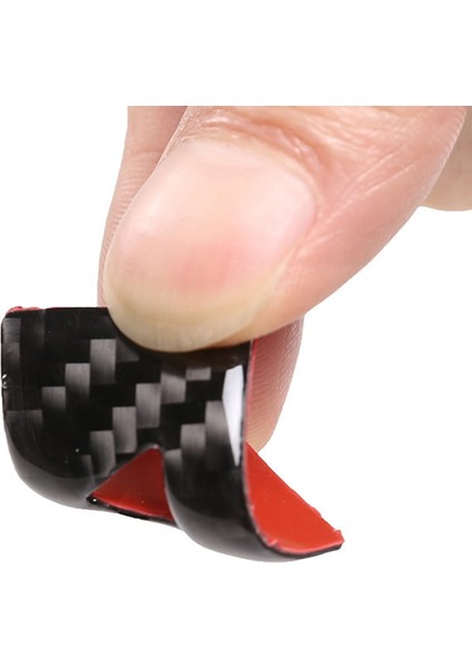 Uyarı Lambası Anahtarı Düğmesi Kapağı Trim Sticker Çerçevesi, Siyah (Yurt Dışından) fırsatları